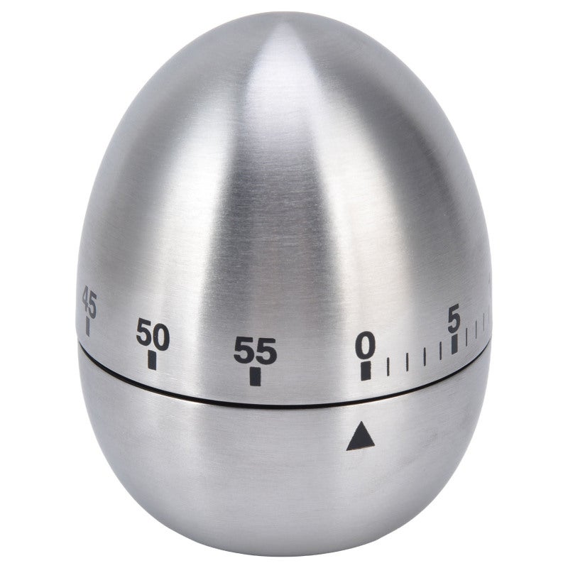 Cooking Timer Egg Shaped Clear Scale Design Manual Mechanical 60 Minutes Kitchen Baking Timing Reminder - Image 4