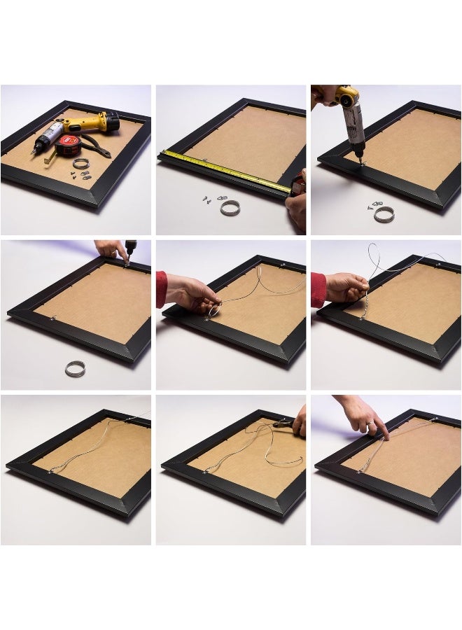 Craig Frames Contemporary Picture Frame, 18 x 24 Inch, White - Image 4