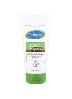 Cetaphil Cetaphil, Advanced Relief Cream with Shea Butter, Continuously Dry, Sensitive Skin , 6 oz (170 g)  - Image 1