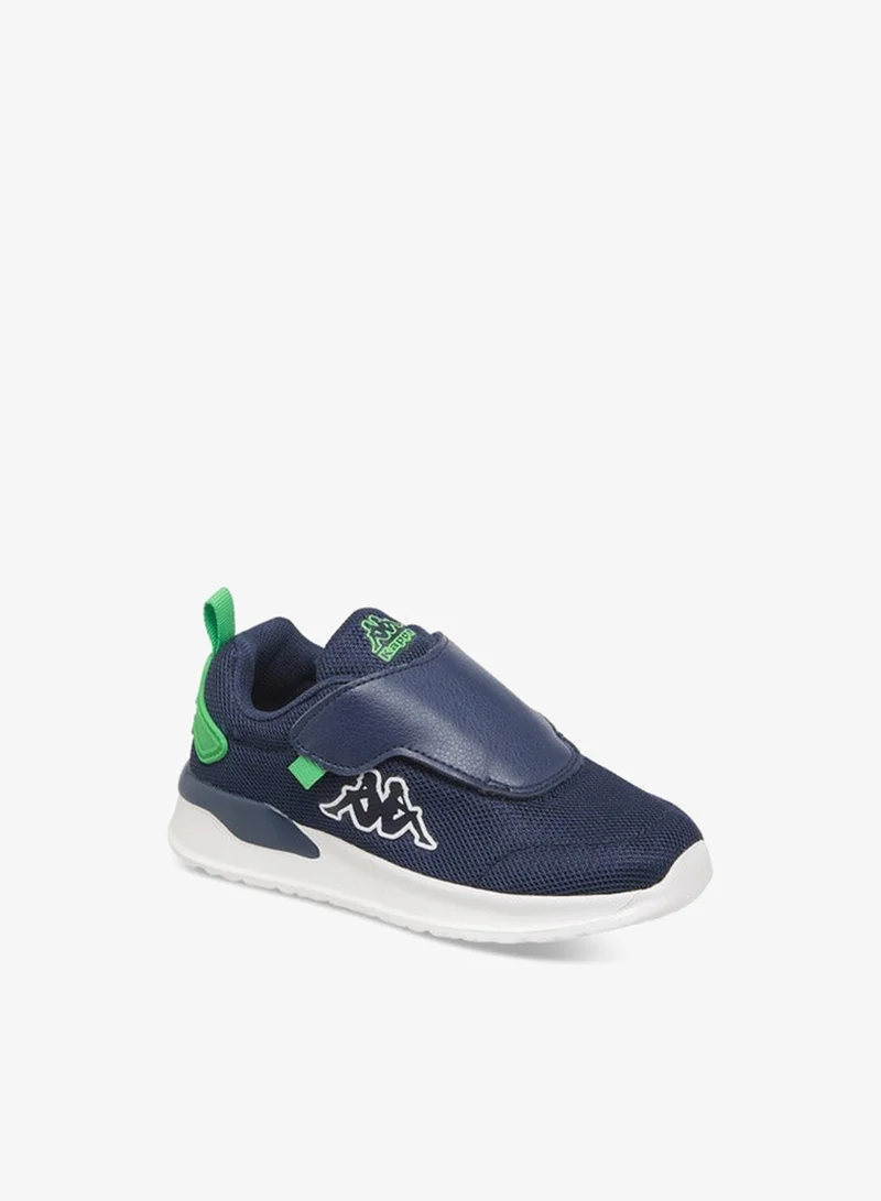 Kappa Boys' Logo Detail Sports Shoes with Hook and Loop Closure
