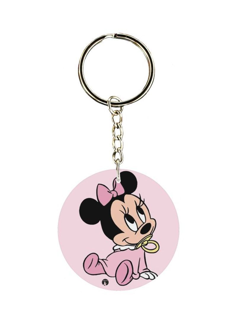RKN Mickey Printed Keychain