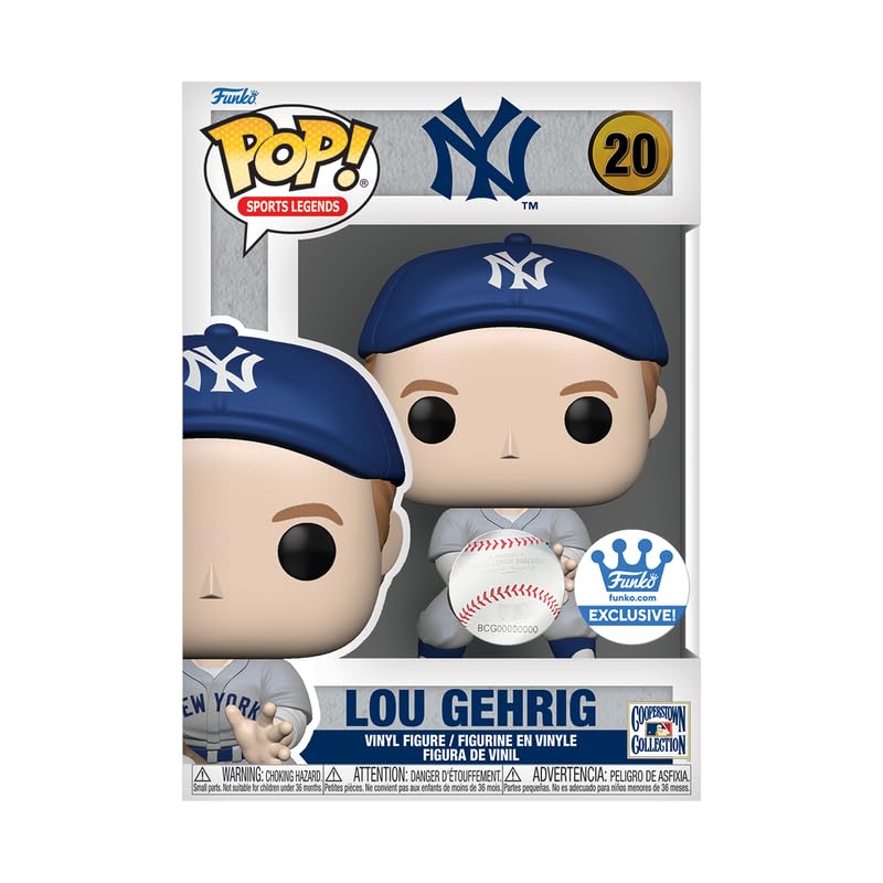 Funko Lou Gehrig New York Yankees Fielding Pose MLB Pop Exclusive