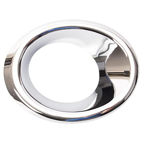 TRQ Front Driver & Passenger Side Fog Light Bezel Set Black Compatible with 2013-2016 Nissan Pathfinder NI1038138 NI1039138 - Image 2