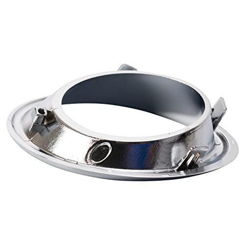 TRQ Front Driver & Passenger Side Fog Light Bezel Set Black Compatible with 2013-2016 Nissan Pathfinder NI1038138 NI1039138 - Image 4