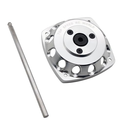 FLMLF Aluminum Roto Starter Fit 23CC-30CC Engine for HPI Rovan KM 1/5 Rc Buggies Baja Fit for HPI FG Losi Rovan KM Baja GoPed FG Losi 5ive T RedCat - Image 1