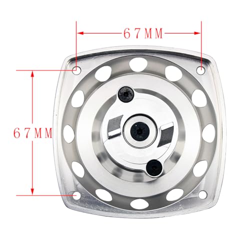 FLMLF Aluminum Roto Starter Fit 23CC-30CC Engine for HPI Rovan KM 1/5 Rc Buggies Baja Fit for HPI FG Losi Rovan KM Baja GoPed FG Losi 5ive T RedCat - Image 2