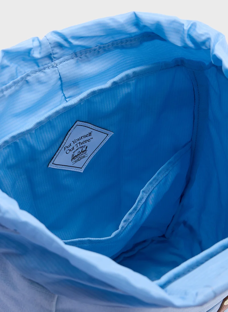 Herschel Flap Over Logo Detailed Backpack