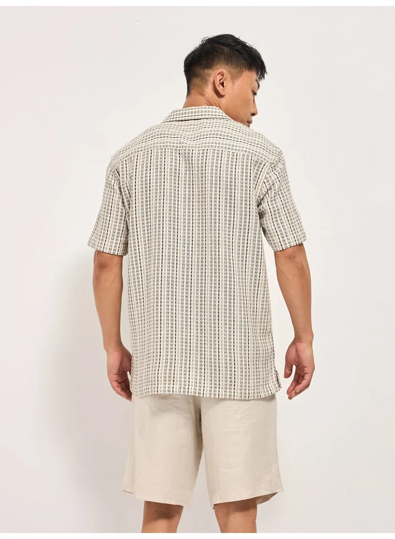 THE BEAR HOUSE  Men’s Shirt for Office, Casual & Party Wear | Comfortable Shirt with Classic Collar, Button Closure & Versatile Stylish Look for Men | Best Price UAE