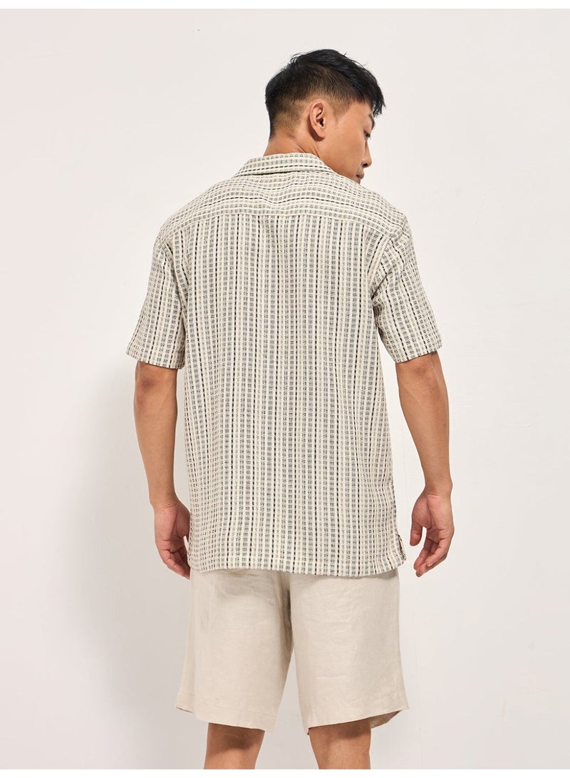 THE BEAR HOUSE Men’s Shirt for Office, Casual & Party Wear | Comfortable Shirt with Classic Collar, Button Closure & Versatile Stylish Look - Image 5