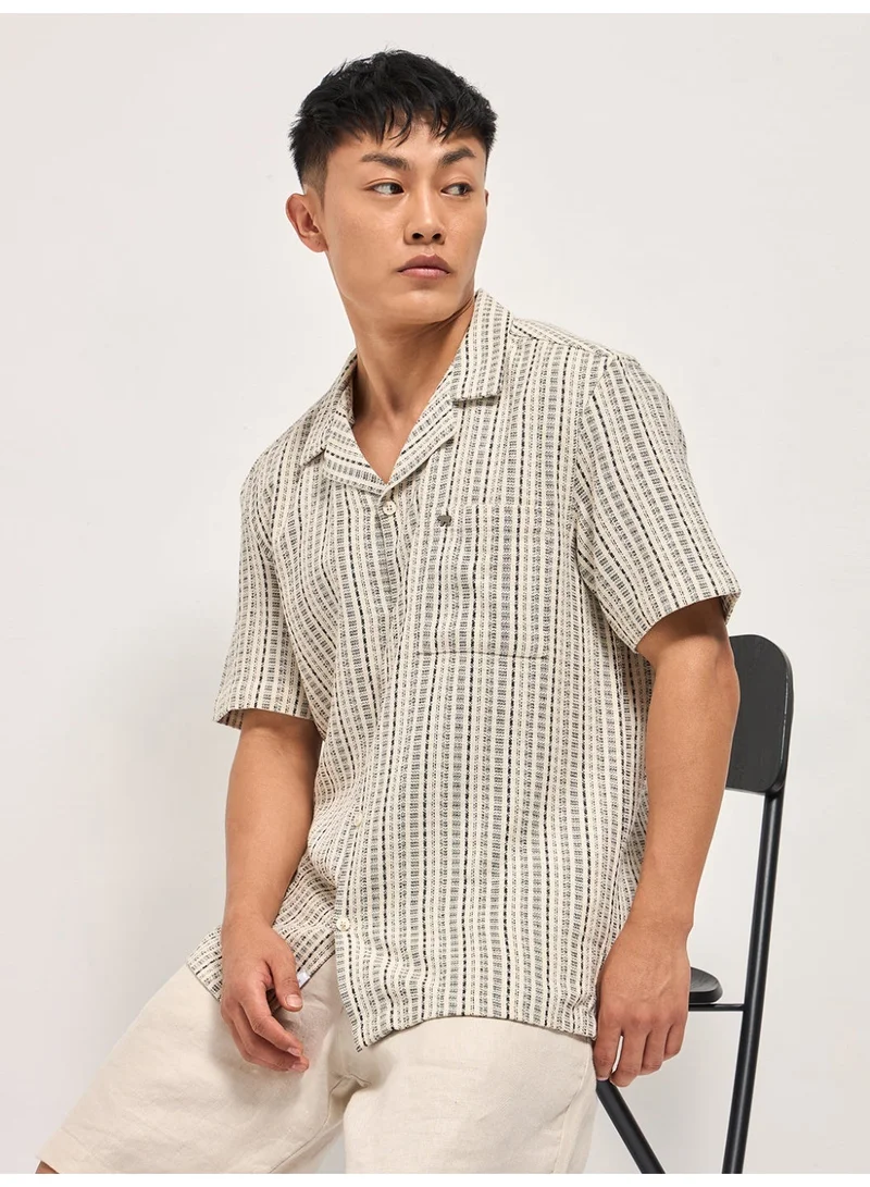 THE BEAR HOUSE  Men’s Shirt for Office, Casual & Party Wear | Comfortable Shirt with Classic Collar, Button Closure & Versatile Stylish Look for Men | Best Price UAE