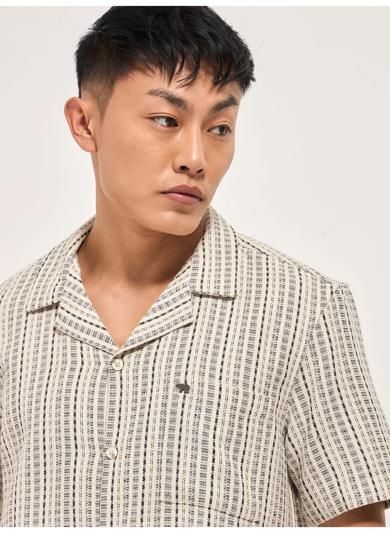 THE BEAR HOUSE  Men’s Shirt for Office, Casual & Party Wear | Comfortable Shirt with Classic Collar, Button Closure & Versatile Stylish Look for Men | Best Price UAE