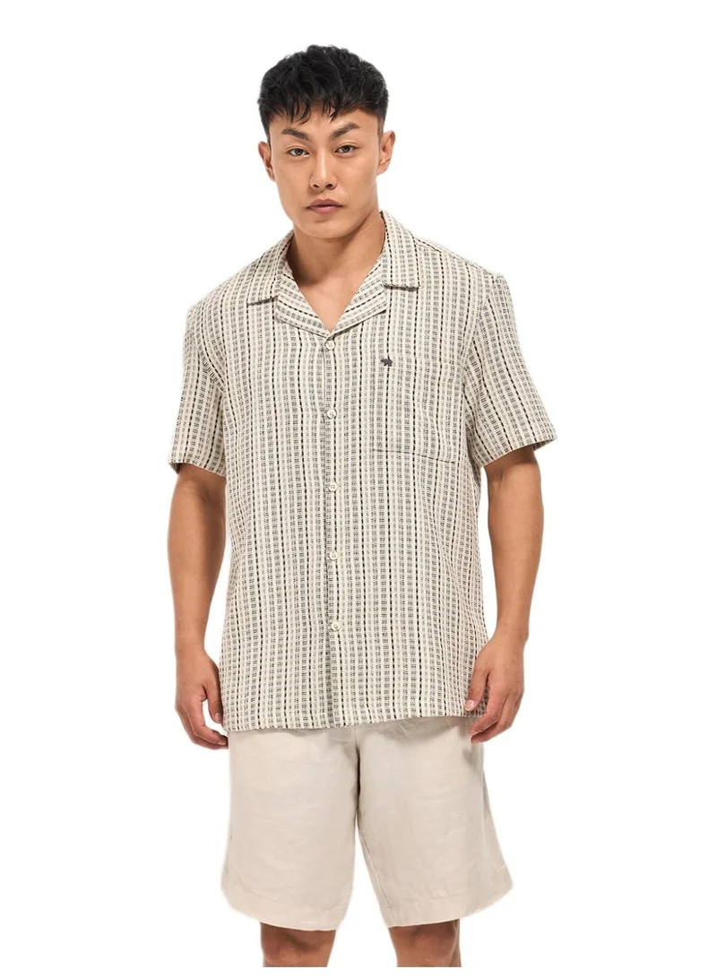 THE BEAR HOUSE  Men’s Shirt for Office, Casual & Party Wear | Comfortable Shirt with Classic Collar, Button Closure & Versatile Stylish Look for Men | Best Price UAE