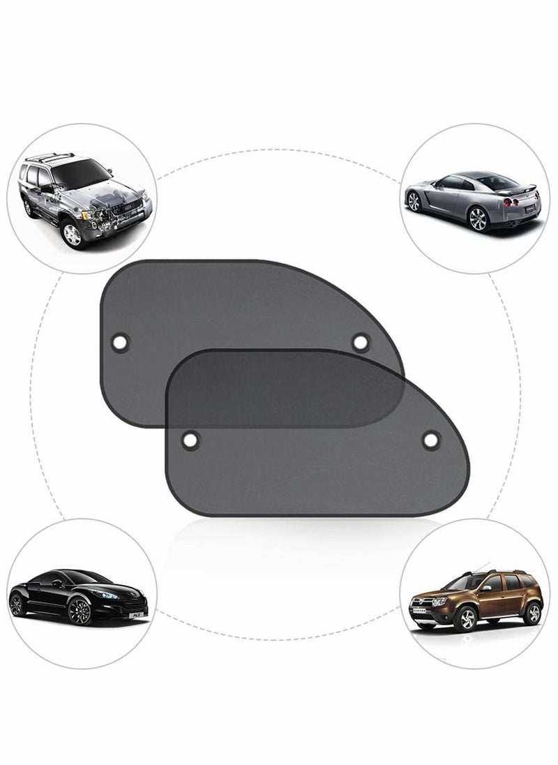 SYOSI - Car Window Sunshades Side Window Sunshades Cling Sunshade For Car Windows Sun Glare And UV Rays Protection For Your Child Baby Side Window Car Sun Shades 2 Pack Universal - Image 1