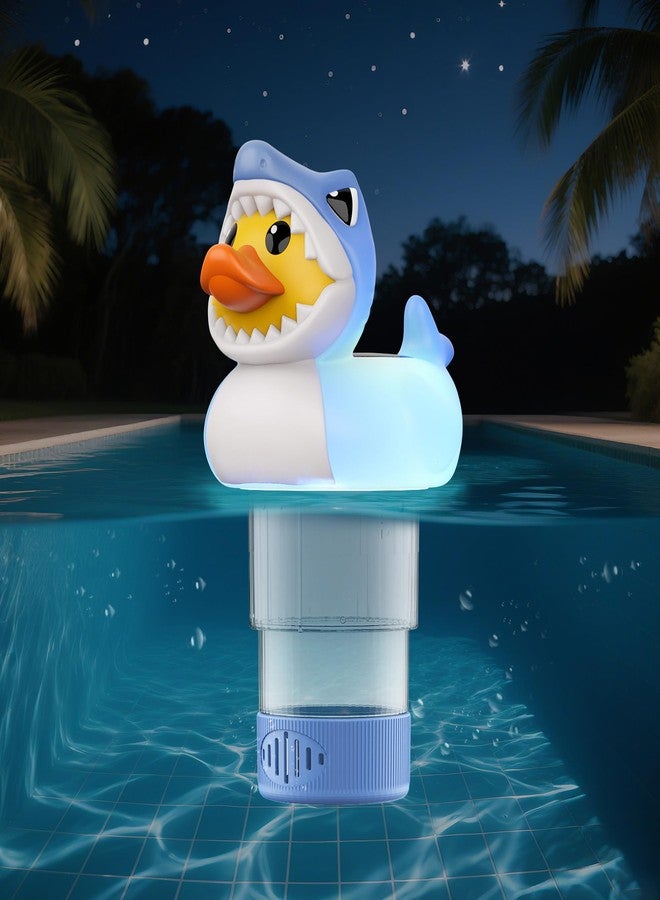Doli Yearning 3 inch Solar Light Pool Floater Fits 3" Tablets Floating Pool Dispenser for Pools Duck - Image 1