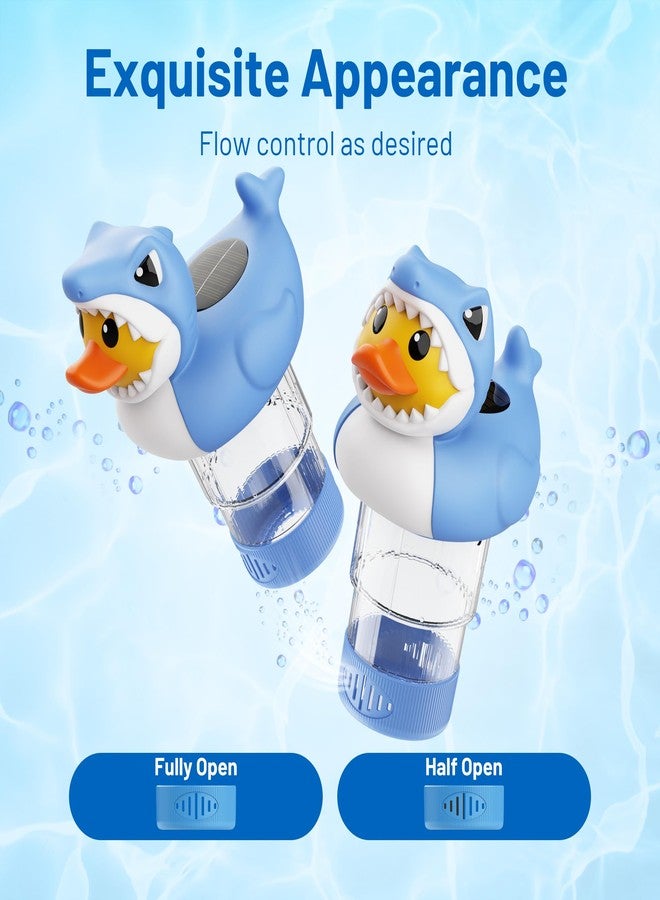 Doli Yearning 3 inch Solar Light Pool Floater Fits 3" Tablets Floating Pool Dispenser for Pools Duck - Image 2