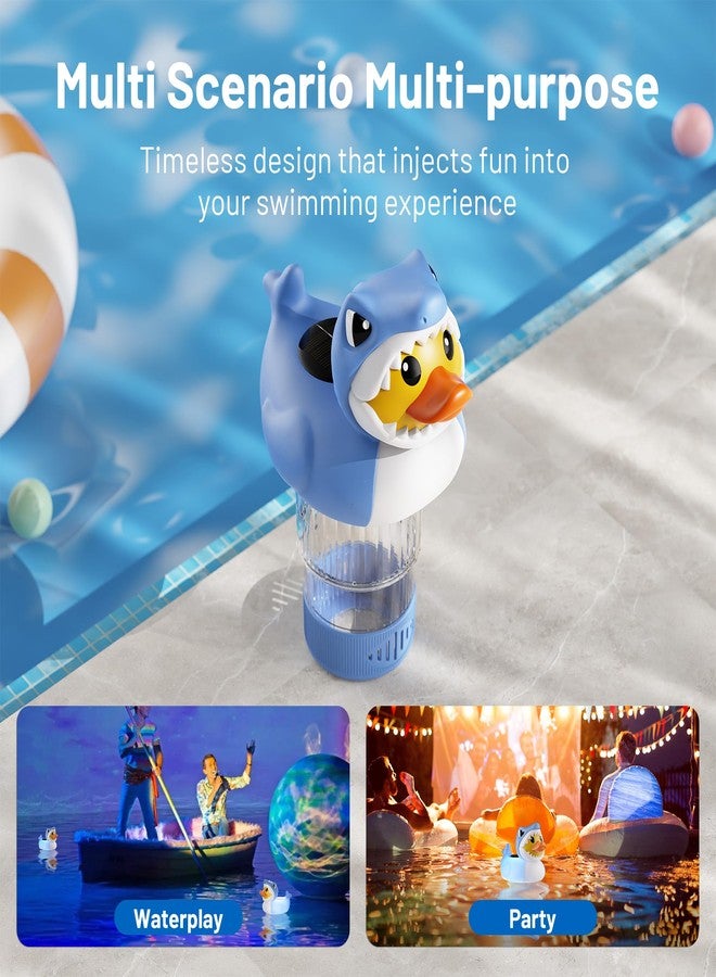 Doli Yearning 3 inch Solar Light Pool Floater Fits 3" Tablets Floating Pool Dispenser for Pools Duck - Image 4
