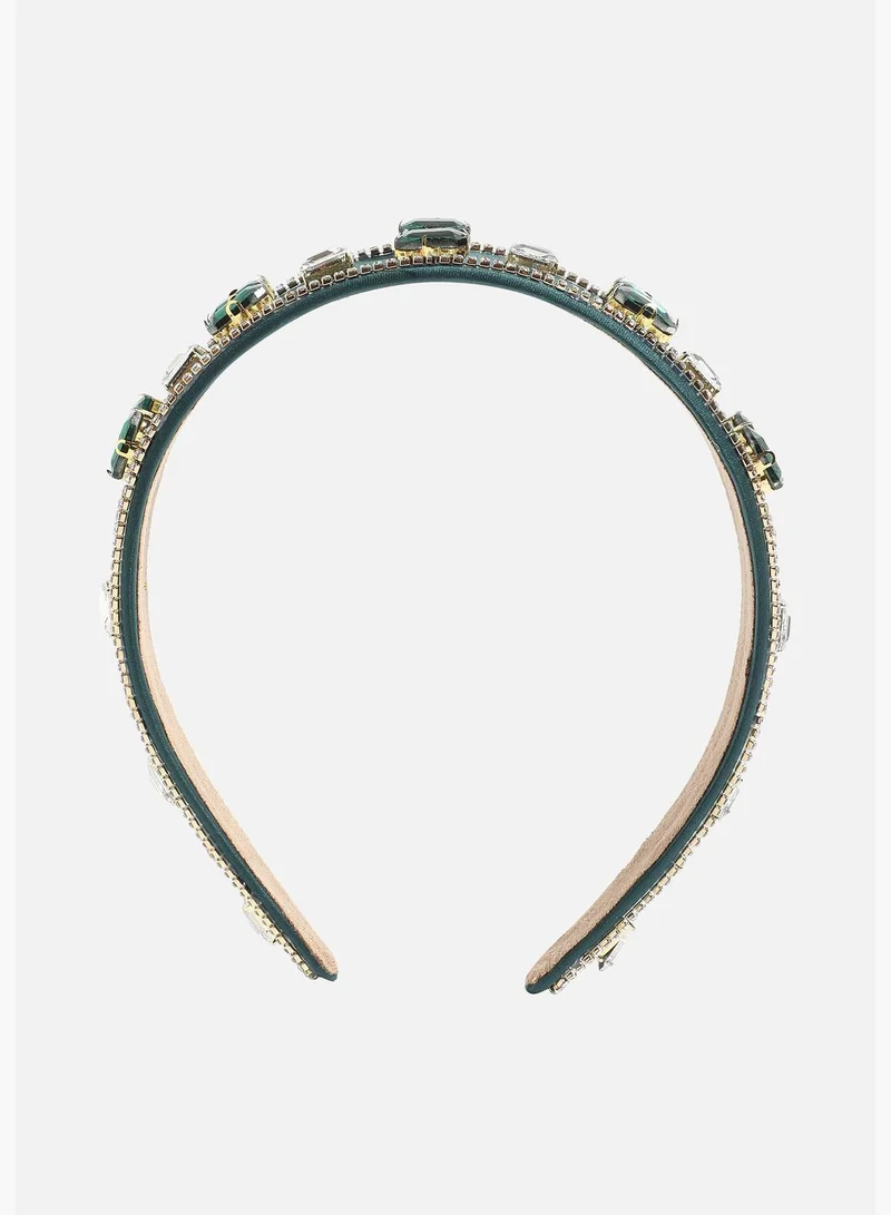 SOHI Trendy Designer Stone Western Wear Hair Band For Women