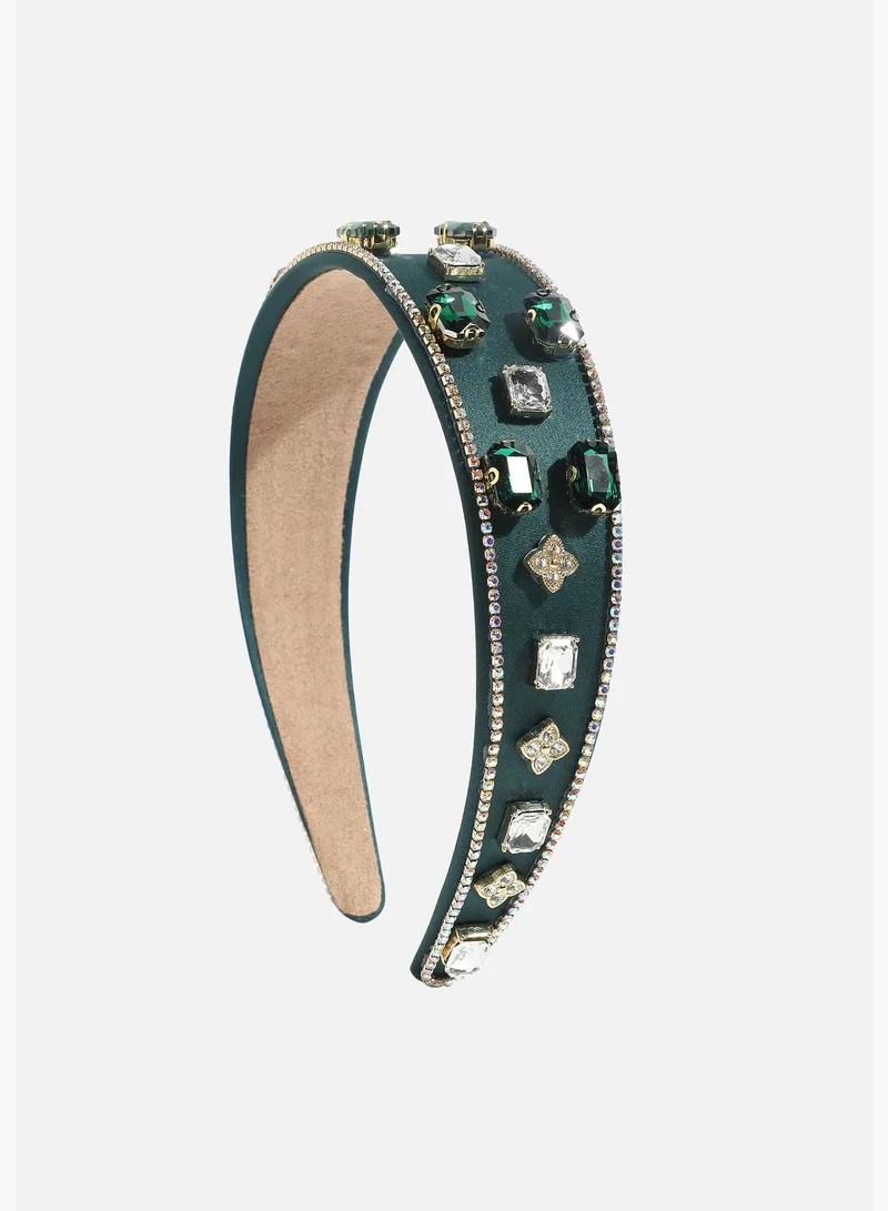 SOHI Trendy Designer Stone Western Wear Hair Band For Women
