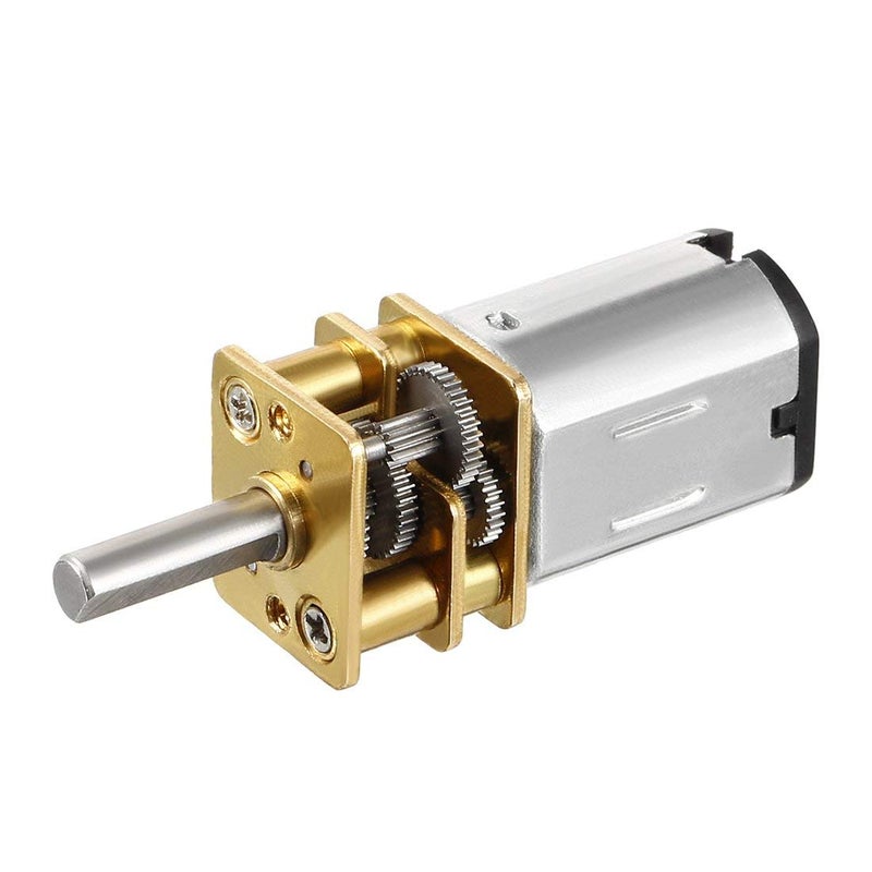 Greartisan محرك جريتارسان DC 12V 78RPM N20 عالي العزم مع علبة تروس معدنية لمحركات الألعاب RC DIY - Image 1