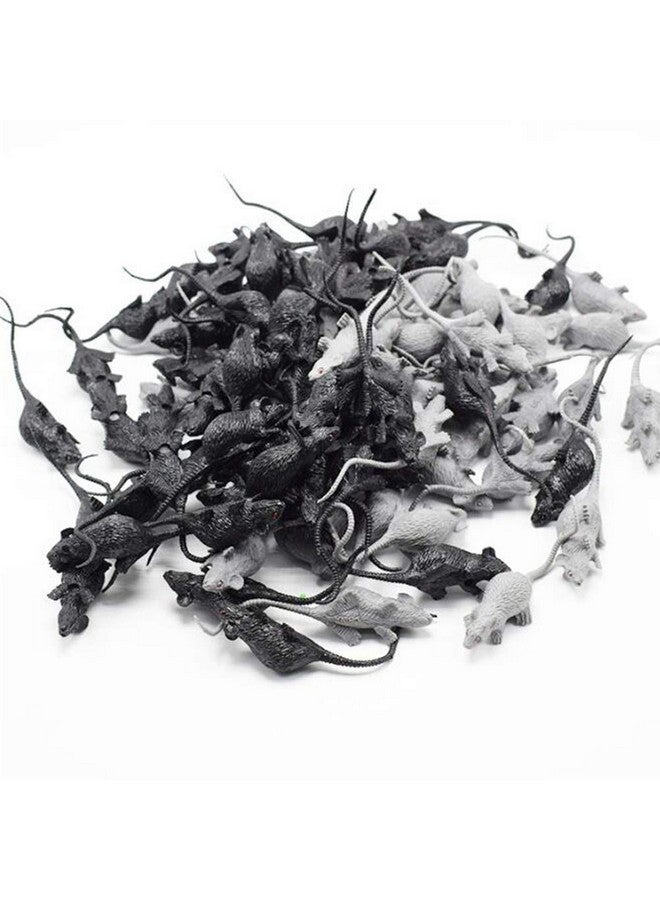 STOBOK فئران تبدو واقعية نموذج فأر صغير دعابة مخيفة لعيد الهالوين 20 قطعة - Image 4