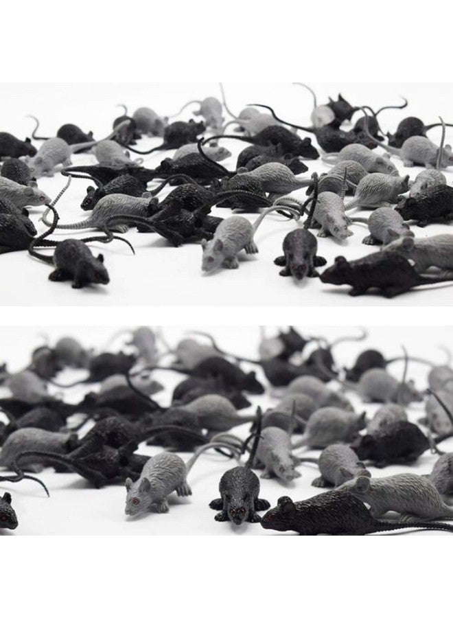 STOBOK فئران تبدو واقعية نموذج فأر صغير دعابة مخيفة لعيد الهالوين 20 قطعة - Image 5