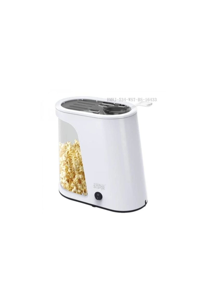 Star Electric Household Popcorn Maker – Oil-Free & Fast – ST-9715 1.6 liter  - Image 1