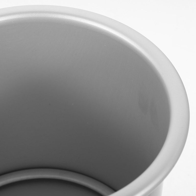 5 Inch Round Aluminum Alloy Cake Pan Set With Removable Nonstick Bottom - Image 4