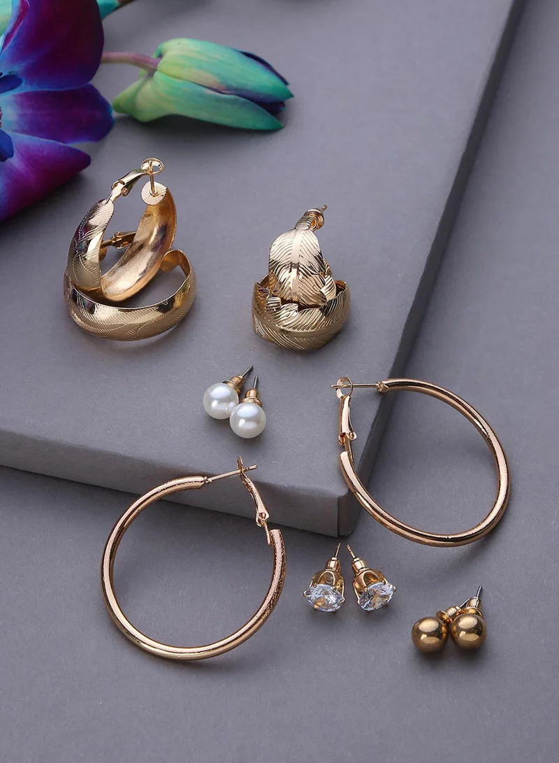 SOHI Contemporary Artificial Drop Earring Jewellery