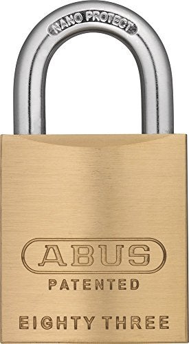 ABUS 83/45-200 Brass Rekeyable Padlock Keyed Different - Image 1