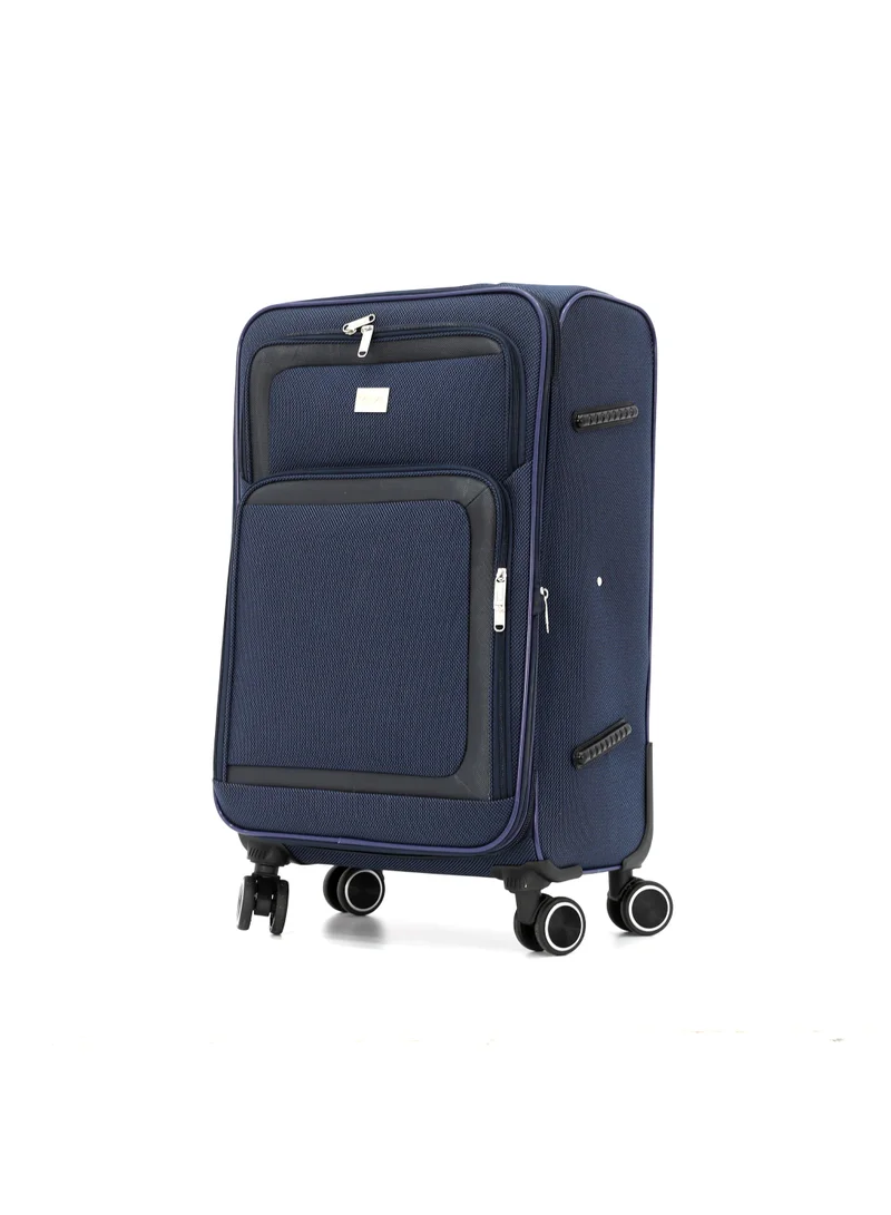 Capital 4-Piece Soft Luggage Set 20/24/28/32 Inch, Expandable, 4 Wheels