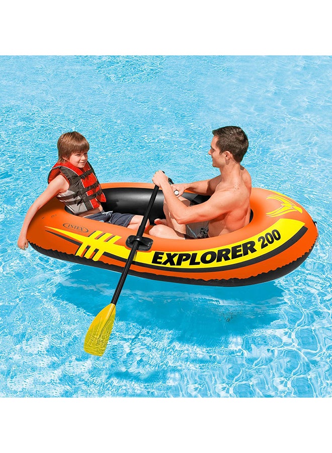 INTEX Explorer 200 Boat With Paddle 185 x 94cm - Image 4
