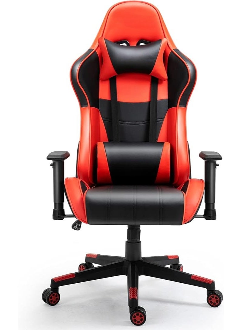 Ergonomic Racing Style Gaming Chair with High-Back Support, Adjustable Seating Position and Comfortable Design - Image 1