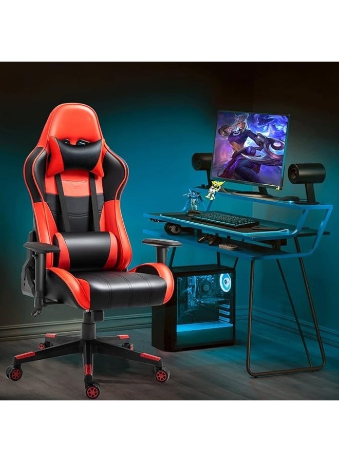 Ergonomic Racing Style Gaming Chair with High-Back Support, Adjustable Seating Position and Comfortable Design - Image 4