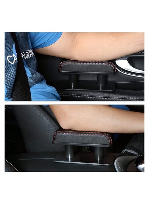 Car Armrest Pad, Support Elbow Rest Extender, Adjustable Height Comfort Arm Pads,Fit for Driver Side and Passenger