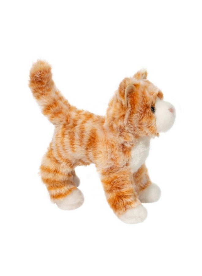 Douglas Hally Orange Striped Cat Stuffed Animal | 8 inch Tall - Image 4