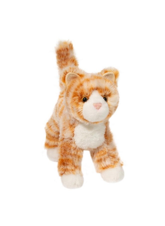Douglas Hally Orange Striped Cat Stuffed Animal | 8 inch Tall - Image 5