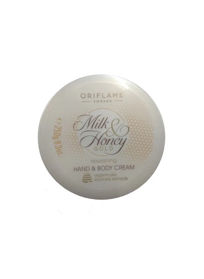 Oriflame كريم الجسم بالحليب والعسل الذهبي  - Image 1