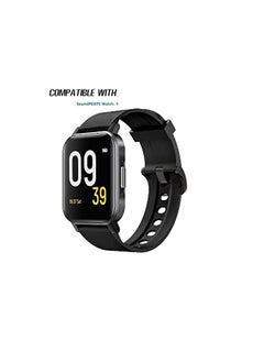 Dado Silicone Band Compatible with SoundPEATS Smart Watch 1,20mm Solid color quick release replacement band  - Image 2