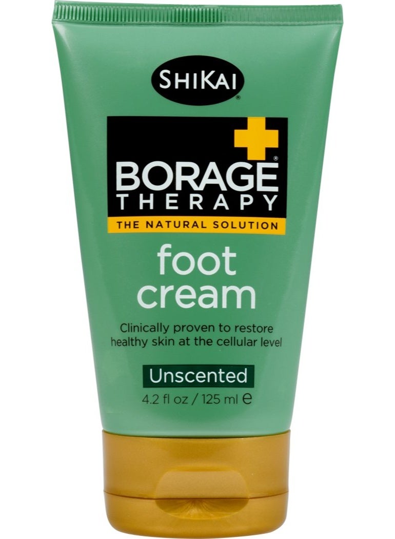 Shikai Borage Dry Skin Therapy Foot Cream, 4.2-Ounce Tubes (Pack of 3)