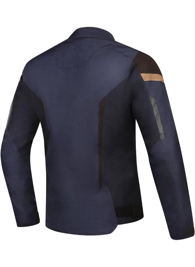ixon جاكيت إيكزون سترايكر ريترو 2XL، أسود / بحري / بني، XXL - Image 2