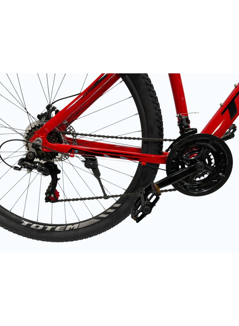 Totem Fitness 29” Mountain Bike – Aluminum Frame, Shimano 21-Speed, Front Suspension - Image 2