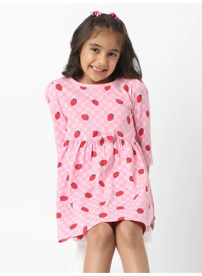 Nautinati Strawberry Print Dress