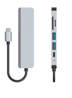 Milatech 6 in 1 USB C Hub with 100W PD Charging, Type C to HDMI 4K 30Hz Adapter, USB Hub 3.0 5Gbps Data Transfer Ports, Compatible for MacBook Pro/Air 2023 M2/M1, iPad Pro/Air, HP, Dell, ASUS, Lenovo, etc  - Image 2