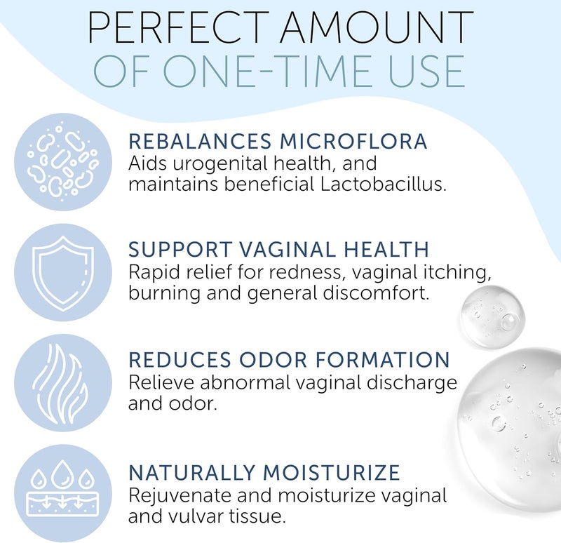 Terramed Just Think Comfort Vaginal Probiotics for Women  Feminine Care  pH Balance for Women  Yeast Infection Care  Bacterial Vaginosis Treatment  Defense Against Burning and Excess Discharge  10 PreFilled Applicators - Image 5