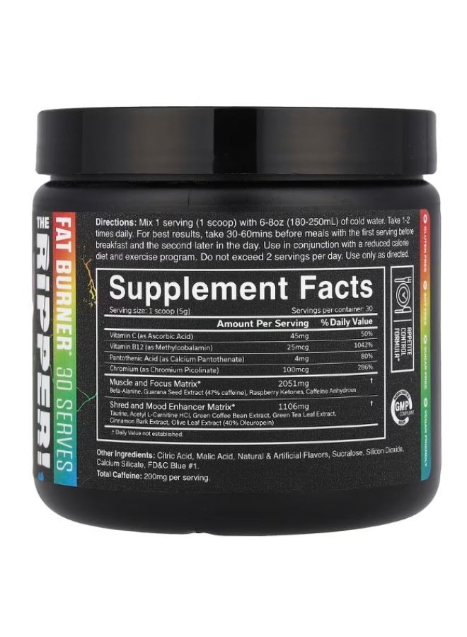 JNX Sports The Ripper – 150G – Sour Candy Flavor – 30 Servings - Image 3