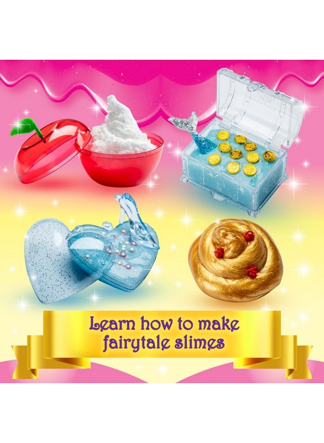 GirlZone - Enchanting Princess Fairytale Diy Slime Kit, Slime Kit For Girls Ages 8-12 With 42 Pieces To Make Princess Slime For Kids & Slime For Girls, Ideal Thanksgiving Gift For Kids - Image 1