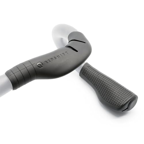 REDSHIFT Cruise Control Drop Bar Grips for Road Bike Handlebars, fits All Drop Bar Handlebars for Road, Gravel and Fixie Bicycles, Ergonomic Comfort Cycling Accessory, Both Top and Drop Grips - Image 1