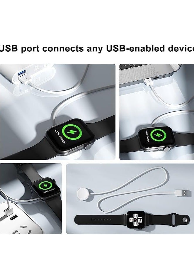 Charger for Apple Watch SE, Series 10 9 8 7 6 5 4 3 2 1, Ultra 3 2, iWatch Wireless Magnetic Fast Charging Cable - Image 4
