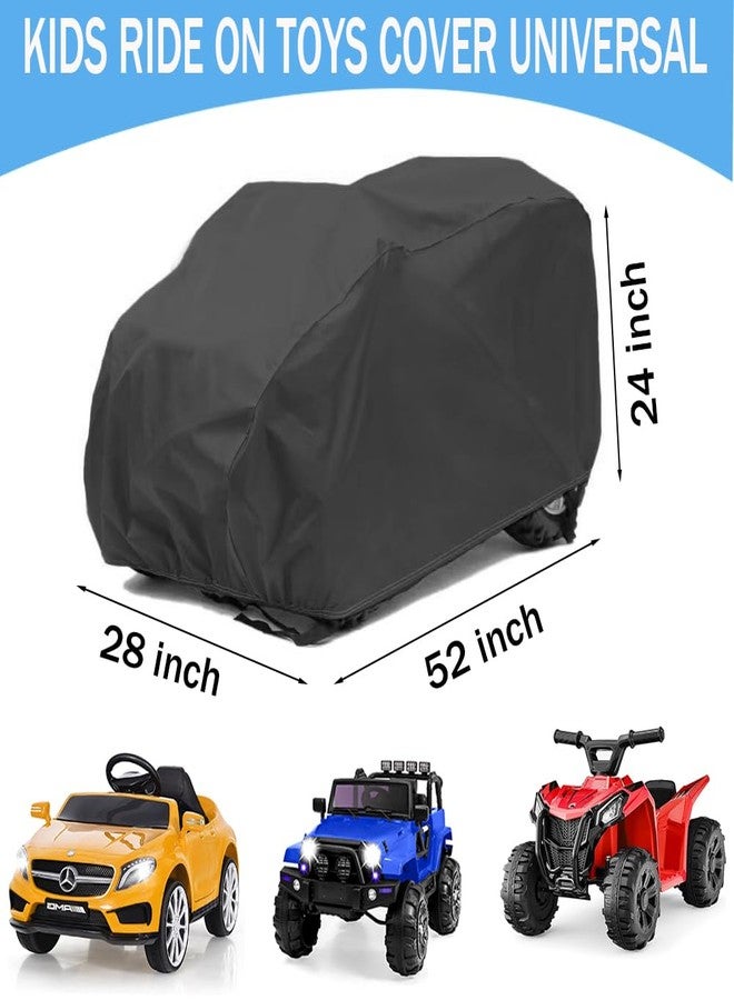 YOTOM Kids Ride-On Toy Car Cover, Waterproof Kids Car Cover for Large Ride On Truck Toys Cars - Image 2