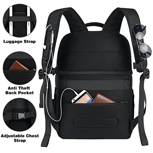 LTINVECK Cooler Backpack,Insulated Backpack Cooler Leakproof Double Deck Cooler Bag for Men Women RFID Lunch Backpack - Image 5